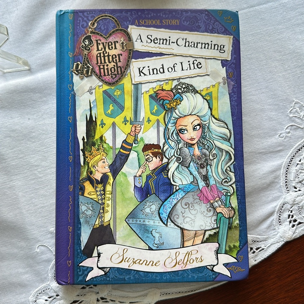 ⭐️ 3/$15 Ever After High A School Story #3 A Semi-Charming Kind of Life Book